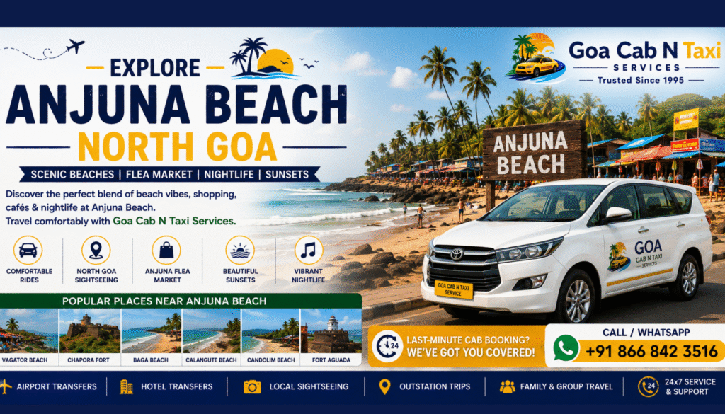 Anjuna Beach Goa by
