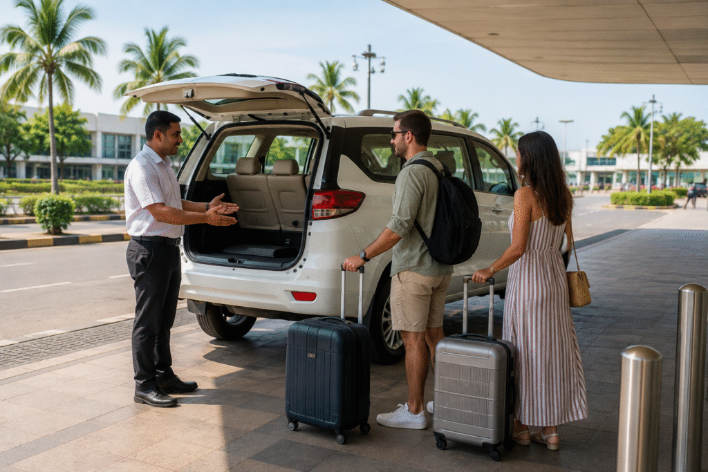 Choose Goa Cab N Taxi's Dabolim Airport Taxi Service