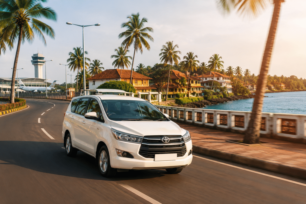 Goa Cab Service - Taxi from Dabolim Airport